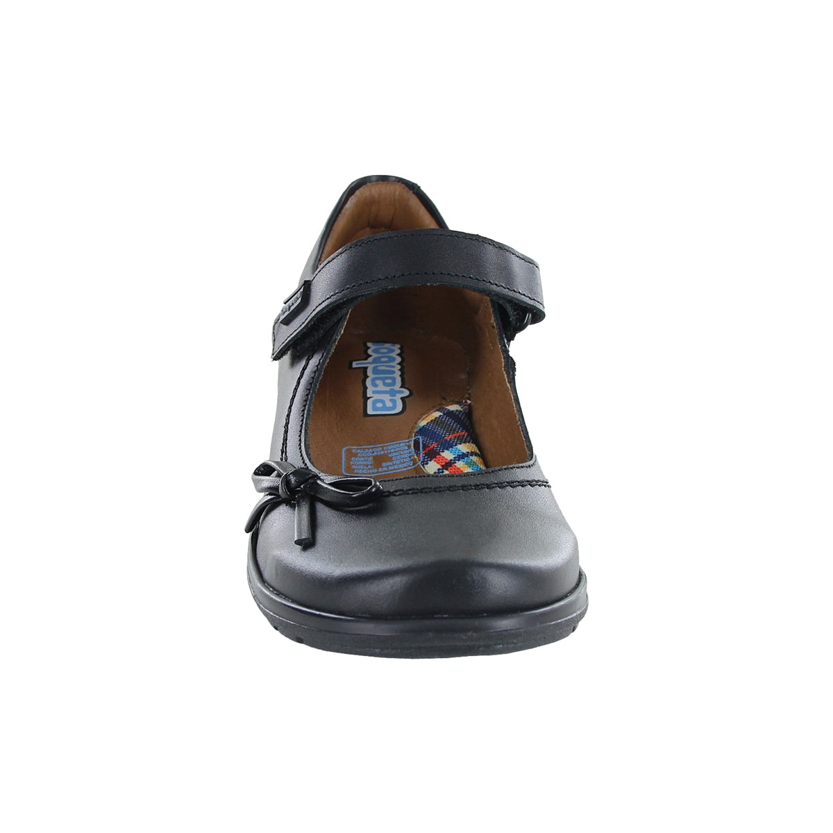 Zapato escolar para niña marca Coqueta Negro