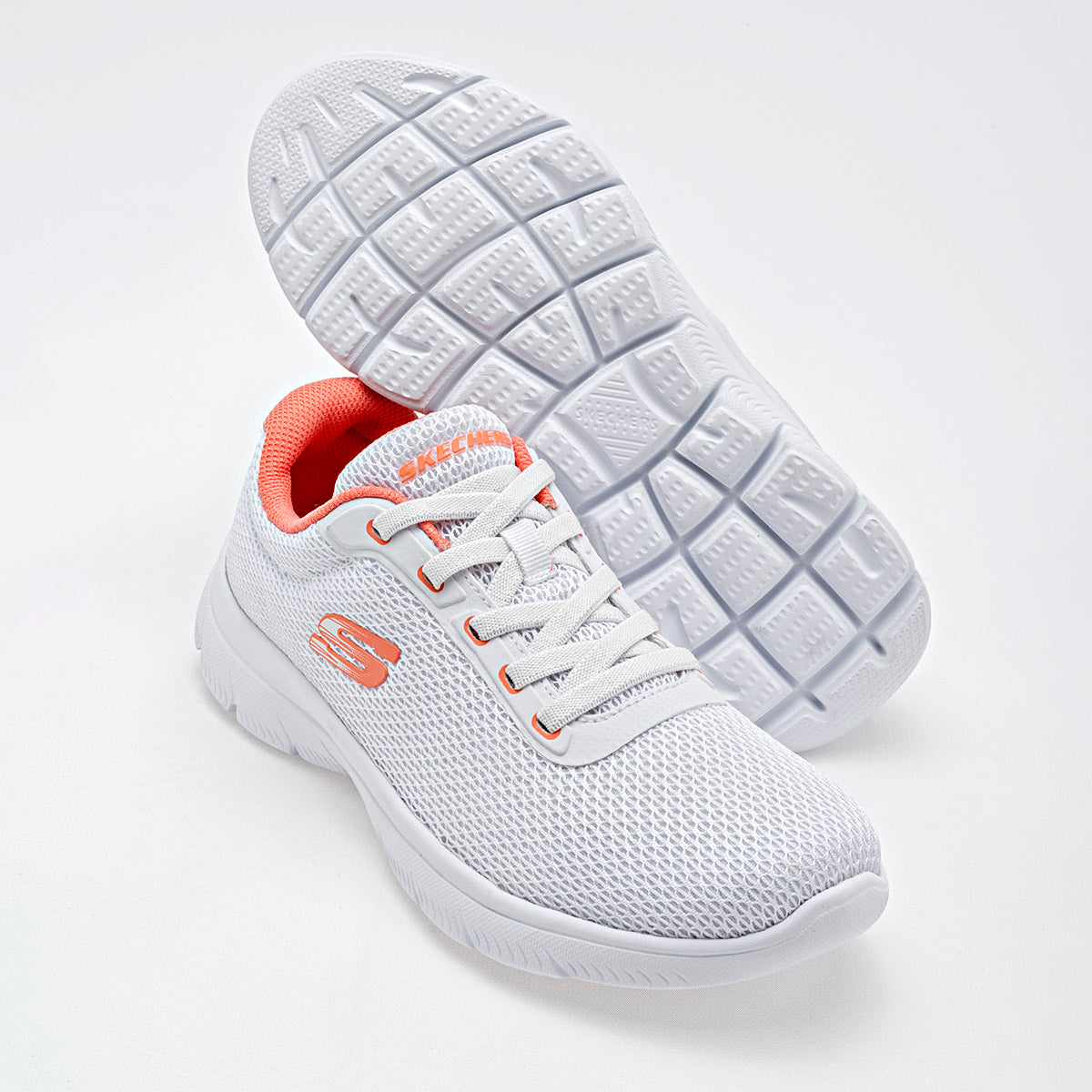 Tenis deportivos para Mujer marca Skechers Blanco