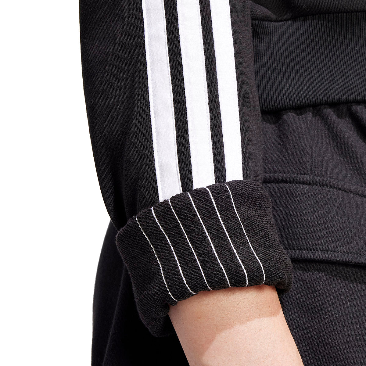 Adidas W 3S FT Crop Hoody Sudadera para mujer
