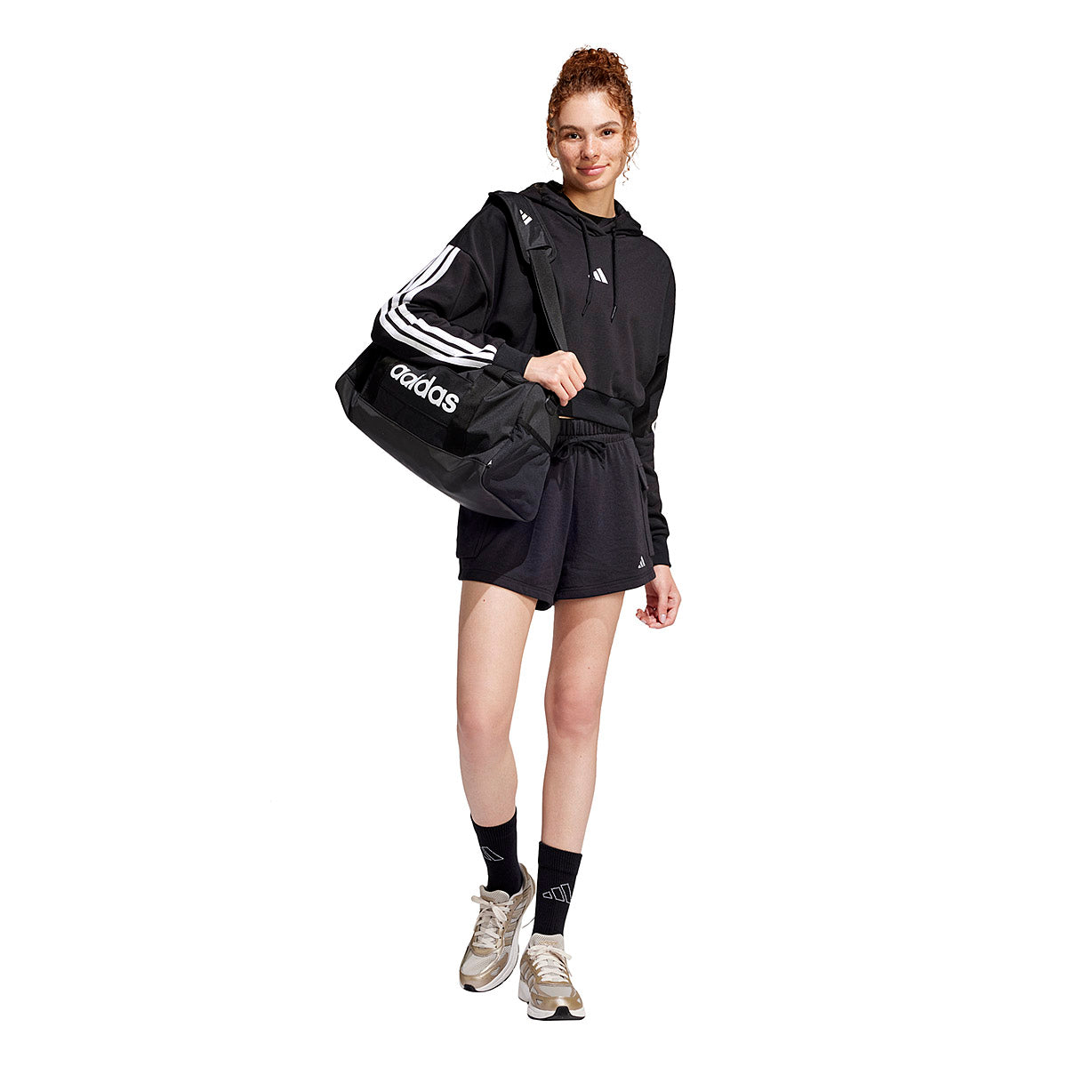 Sudadera Adidas Crop Hoody Adidas para Mujer