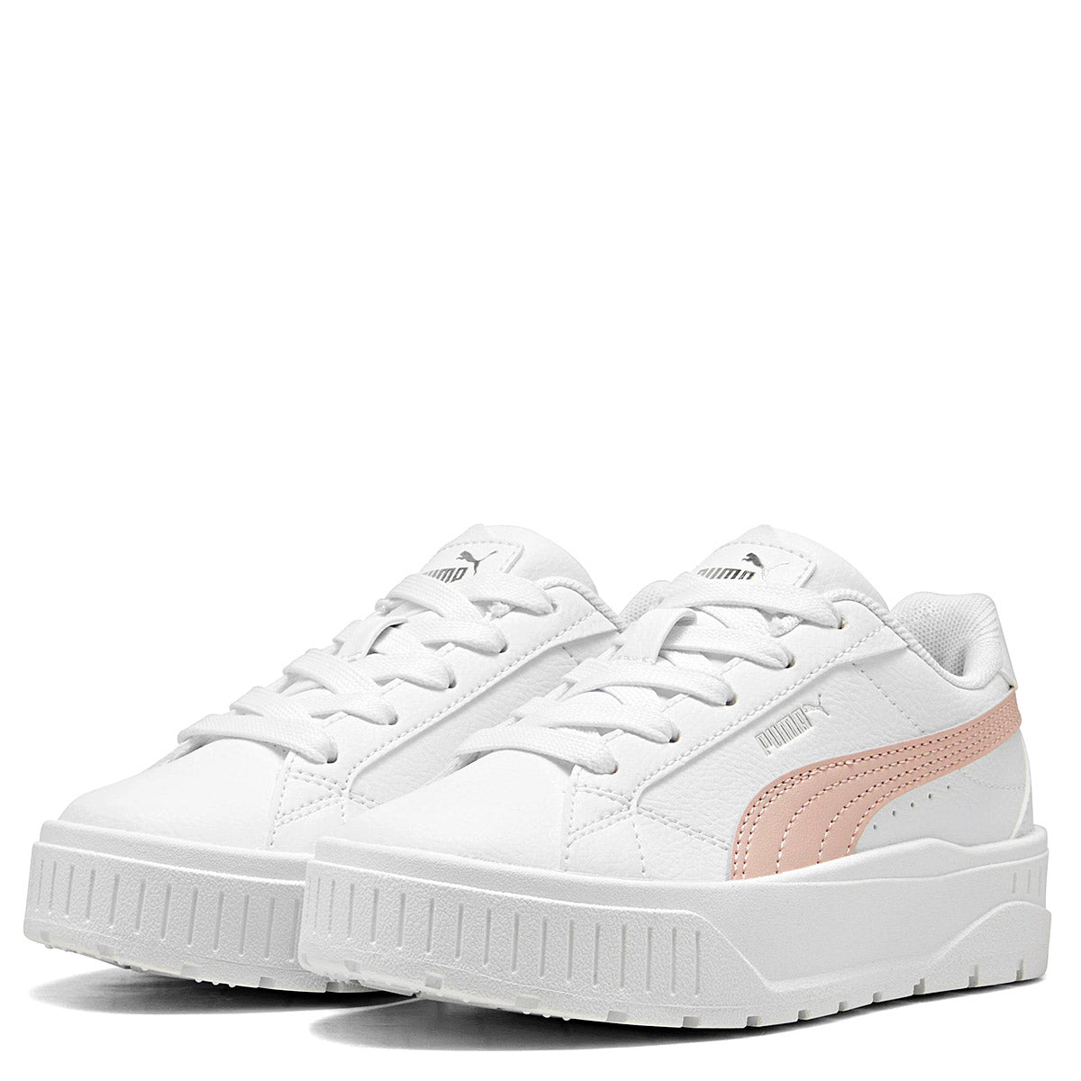 Tenis urbanos para niña marca Puma Blanco