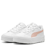 Tenis urbanos para niña marca Puma Blanco