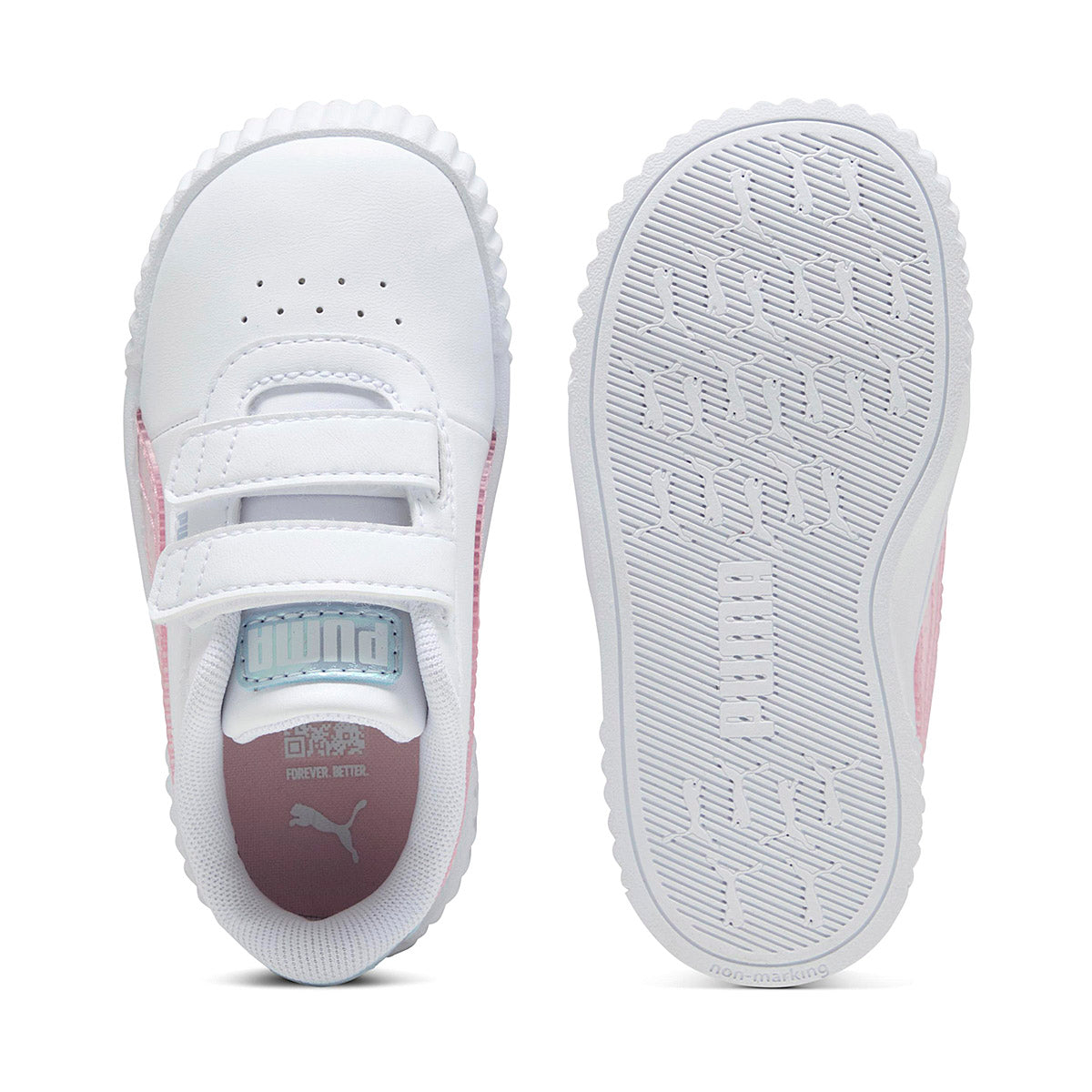 Puma Carina 3.0 Blurry Dreams V Inf Tenis para bebé niña