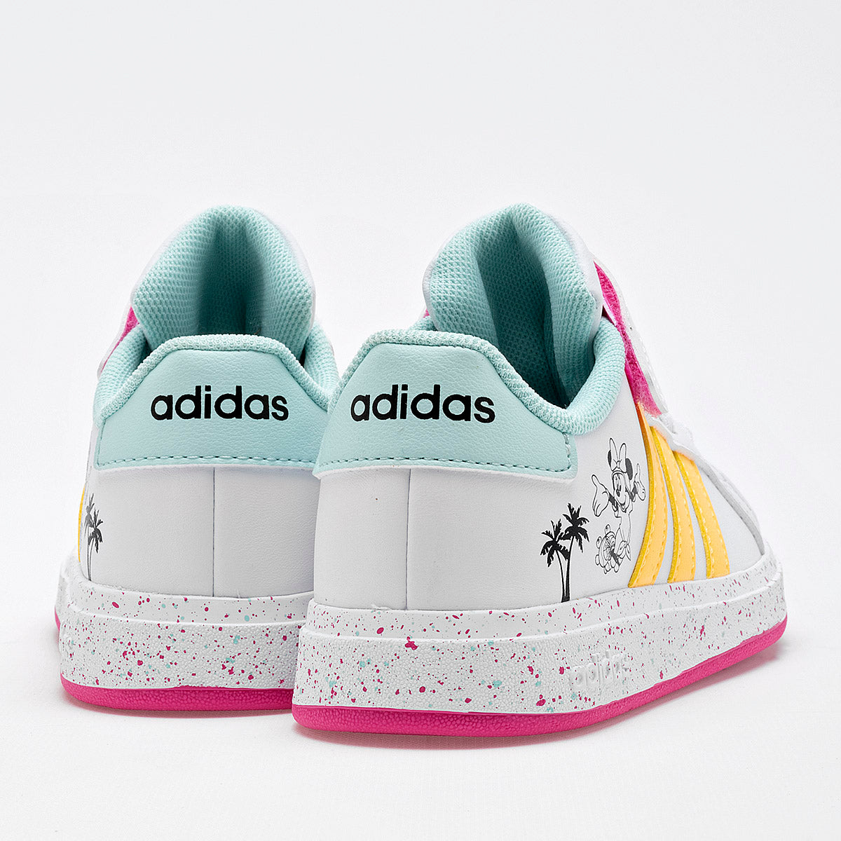 Tenis Grand Court Minnie EL K Adidas para Niña