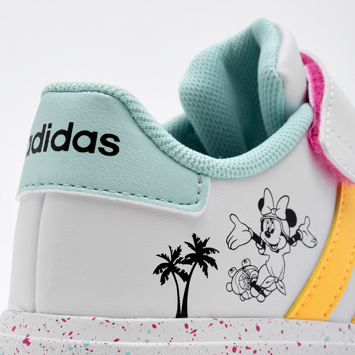 Tenis Grand Court Minnie EL K Adidas para Niña