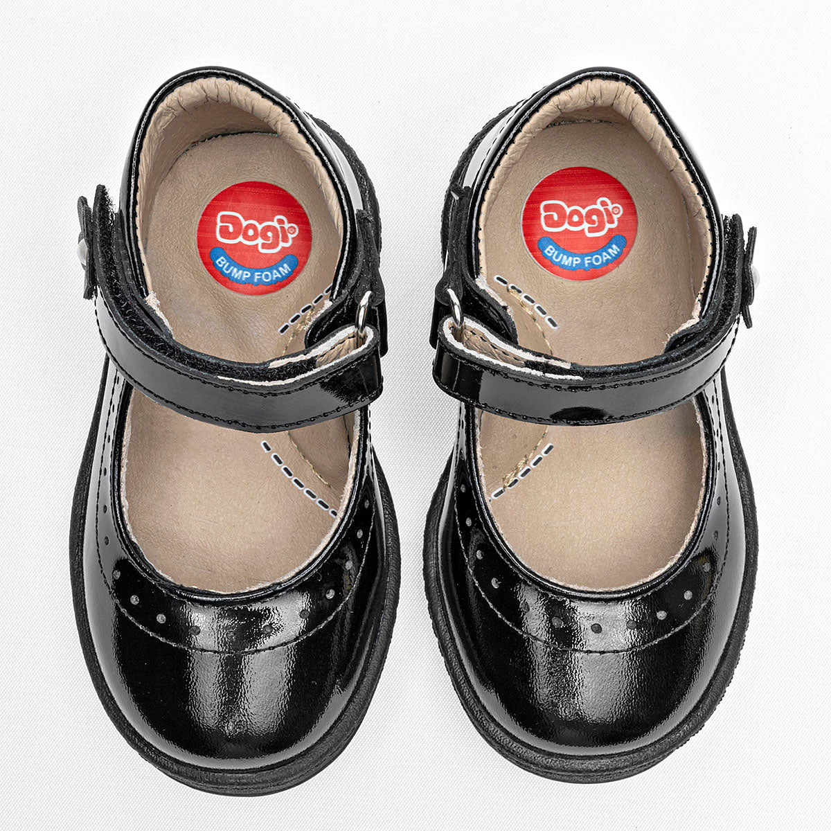 Zapato casual de piel para Bebé niña Dogi