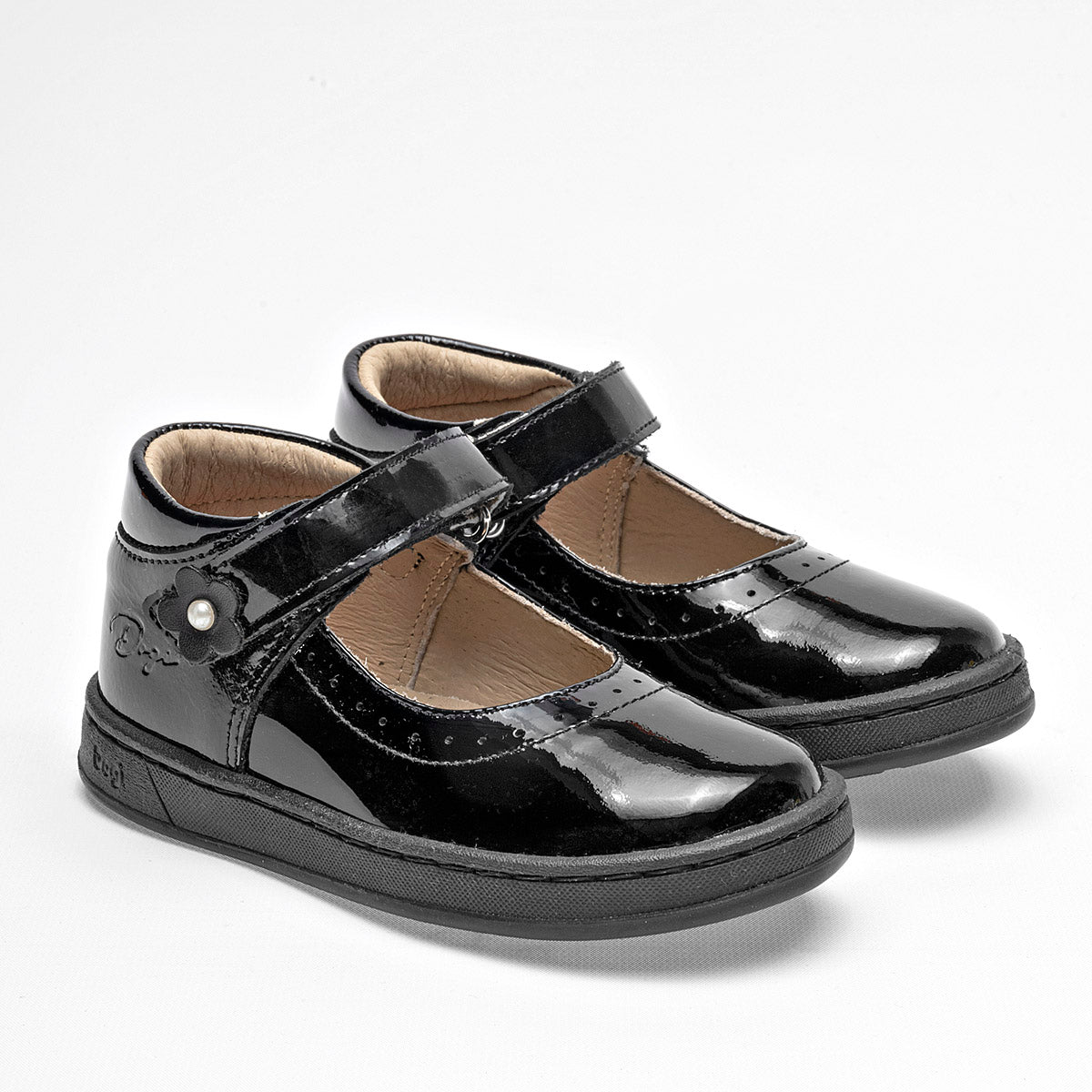 Zapato casual de piel para Preescolar niña Dogi