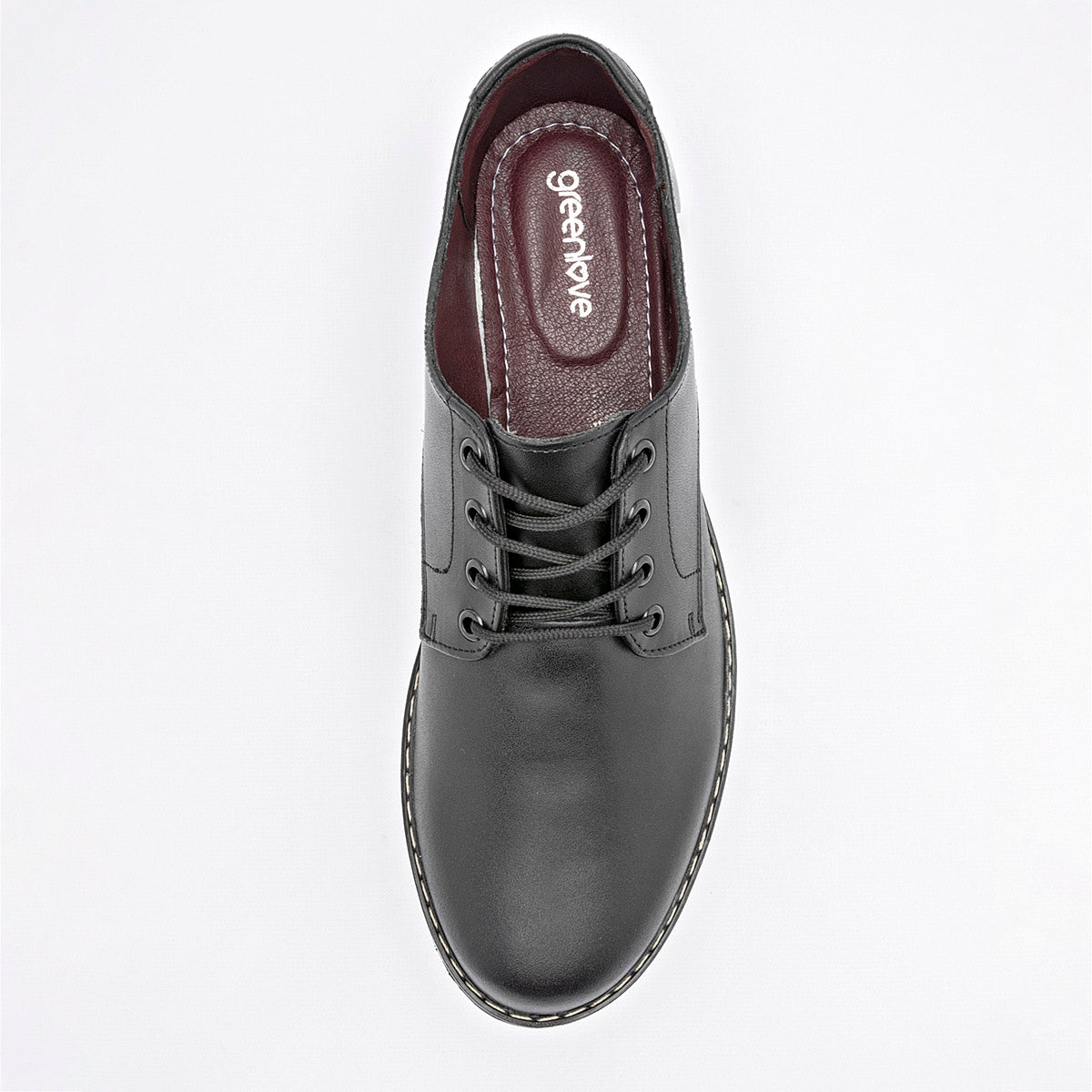Zapato de piel Green Love para Joven
