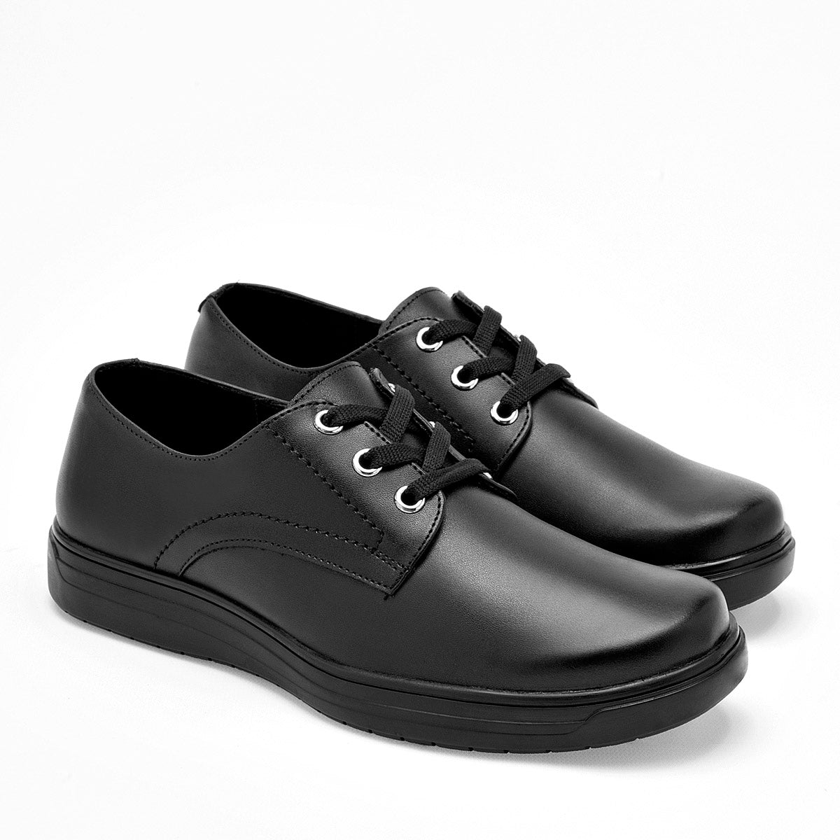 Zapato casual de piel para Mujer Green Love