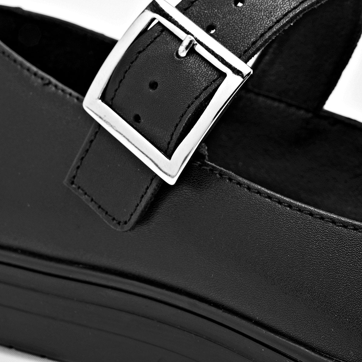 Zapato casual de piel para Mujer Green Love