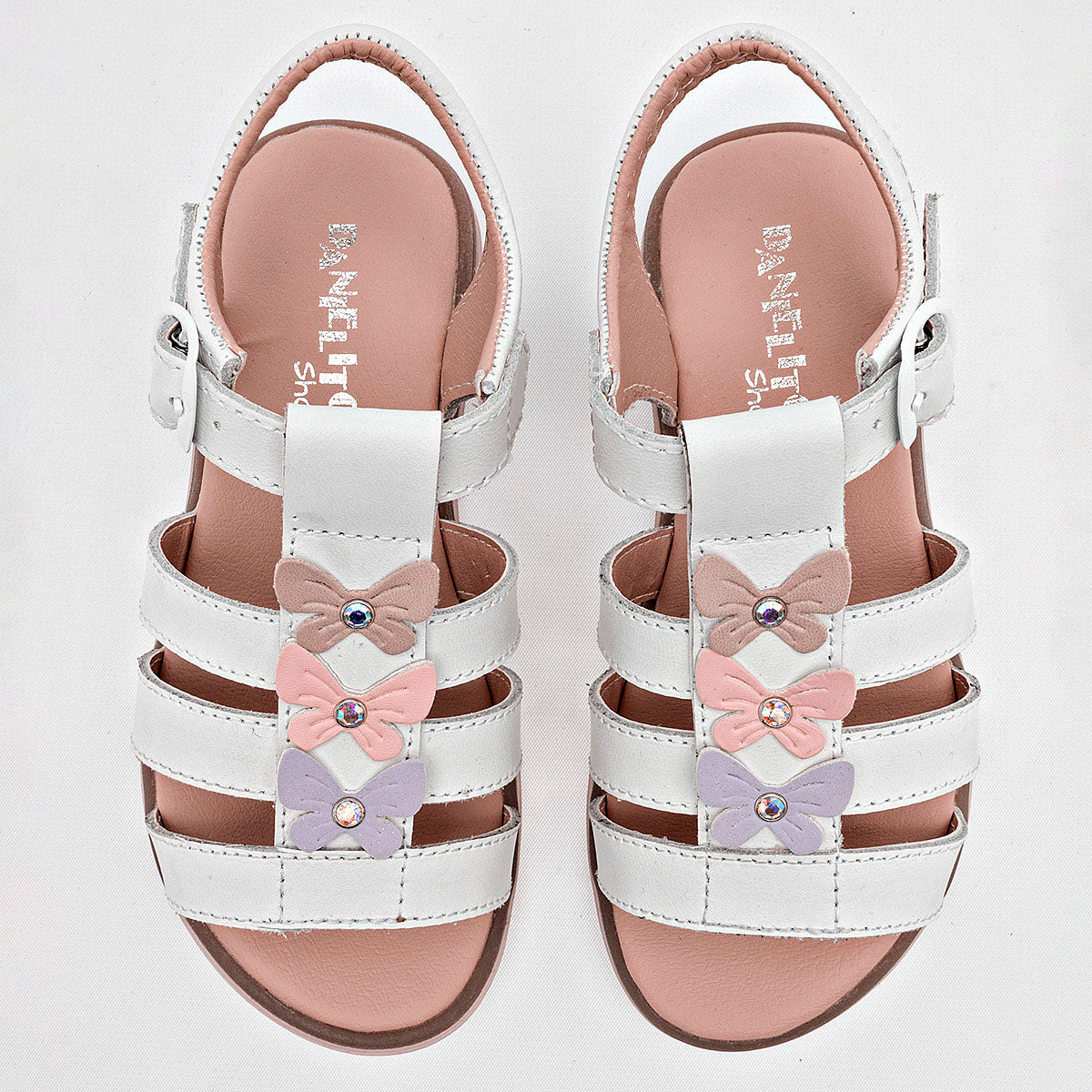 Sandalia de piel para Niña Danielitos Shoes