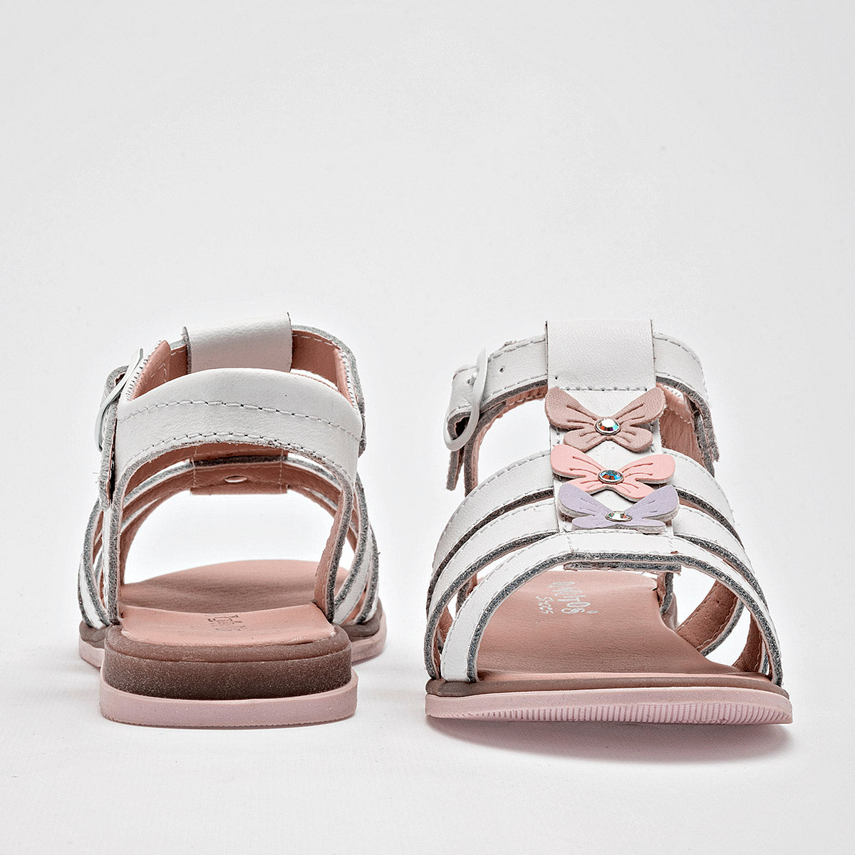 Sandalia de piel para Niña Danielitos Shoes