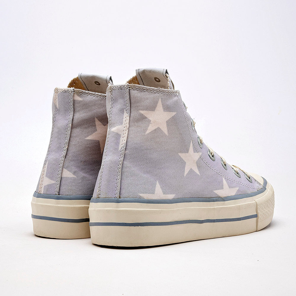 Pakar.com | Moramora Tenis urbano para mujer  color azul con estrellas blancas | Tienda online