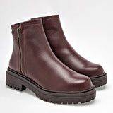 Botín de piel para Mujer Moramora