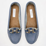 Mocasín de piel para Mujer Mora Confort