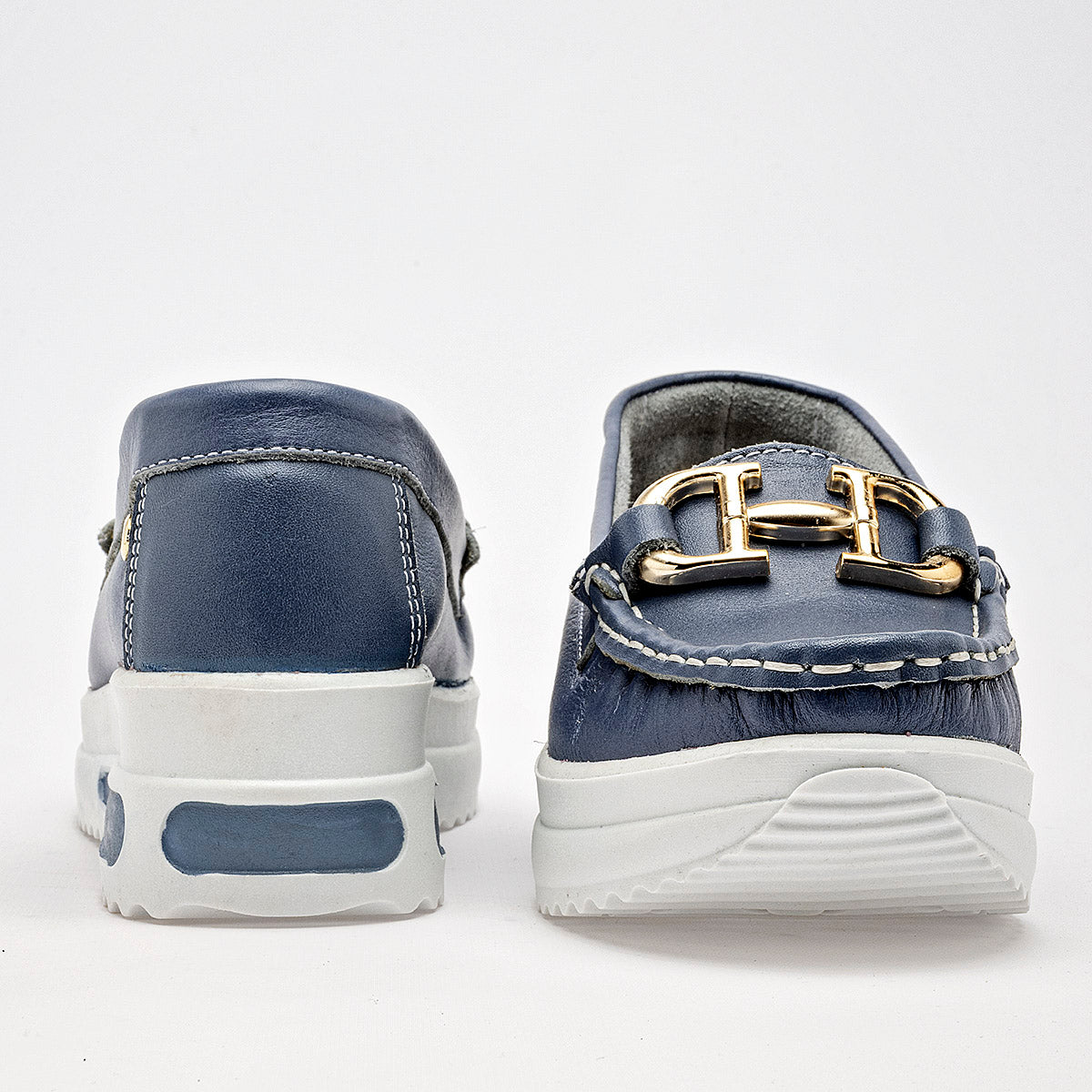 Mocasín de piel para Mujer Mora Confort