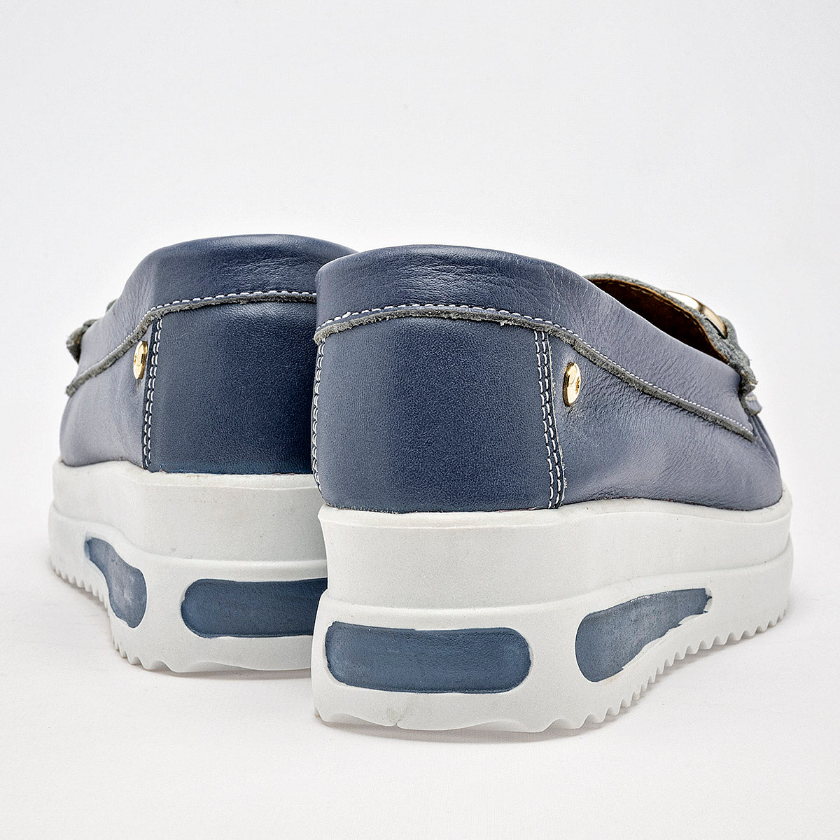 Mocasín de piel para Mujer Mora Confort