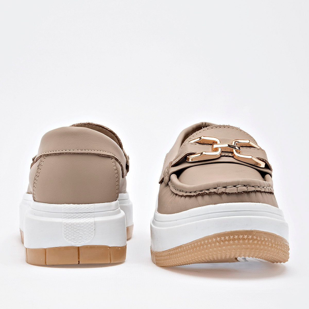Zapato Mocasín de piel para Mujer Emanuel Romero