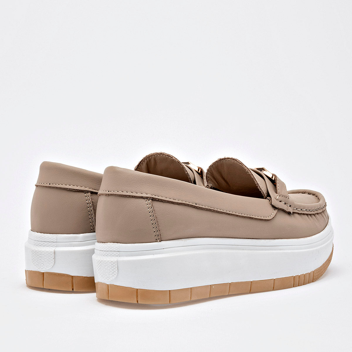 Zapato Mocasín de piel para Mujer Emanuel Romero