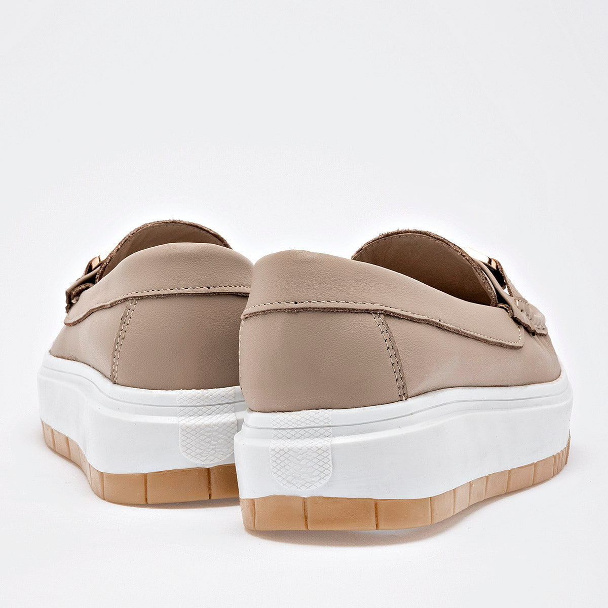 Zapato Mocasín de piel para Mujer Emanuel Romero