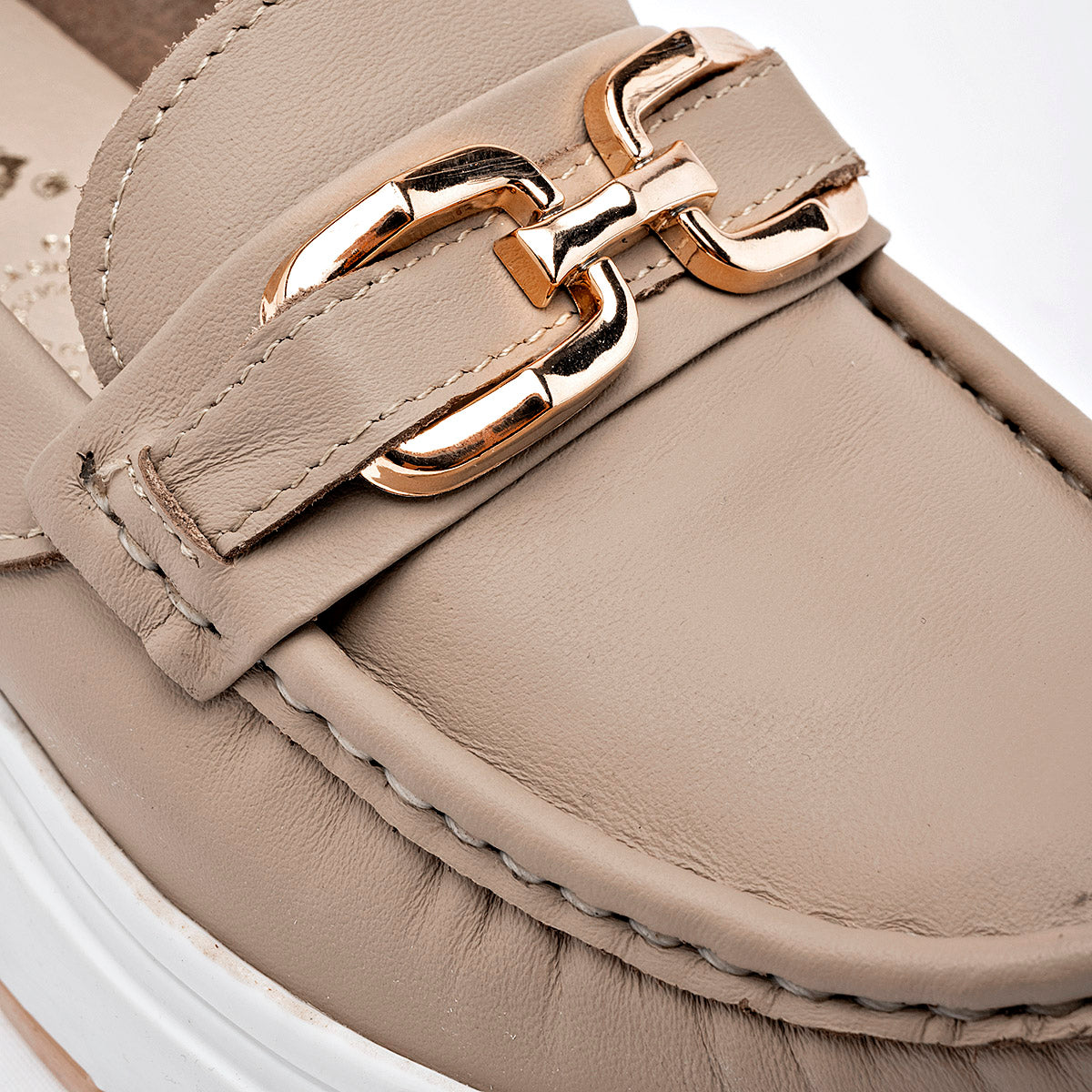 Zapato Mocasín de piel para Mujer Emanuel Romero