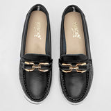 Zapato Mocasín de piel para Mujer Emanuel Romero