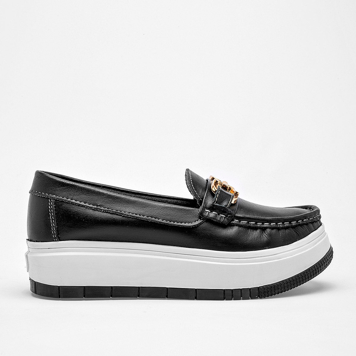 Zapato Mocasín de piel para Mujer Emanuel Romero