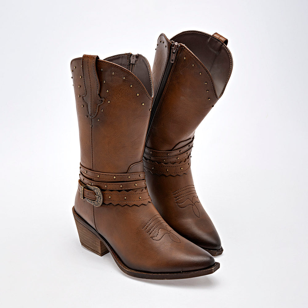 Moramora Bota con peluche para mujer