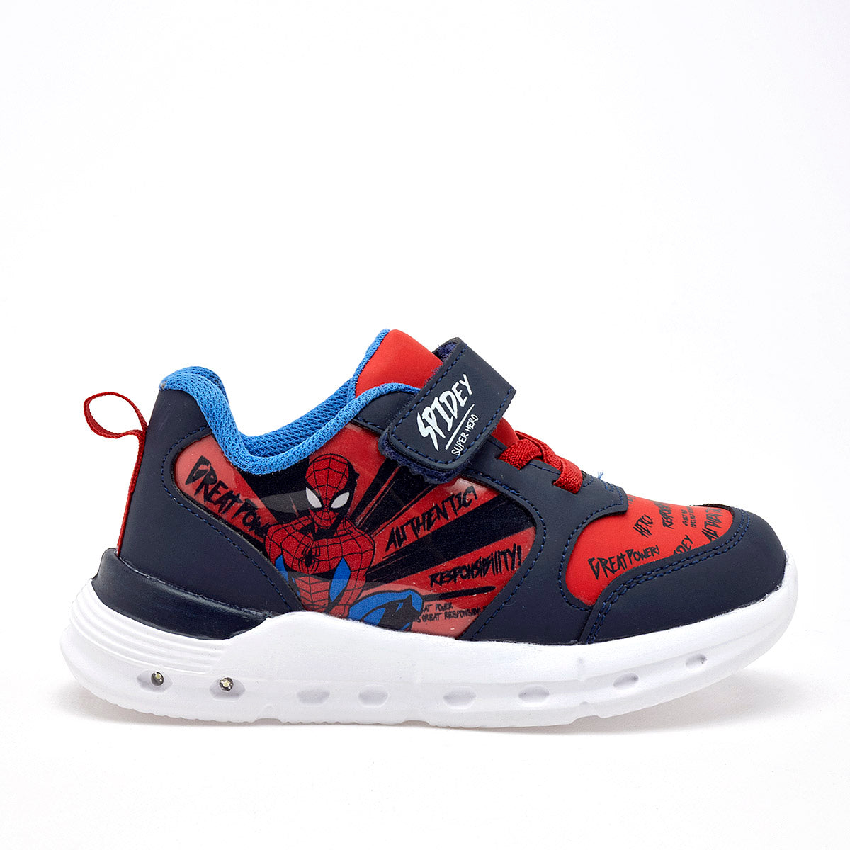Tenis urbanos Spiderman para Preescolar niño Licencias Tropicana