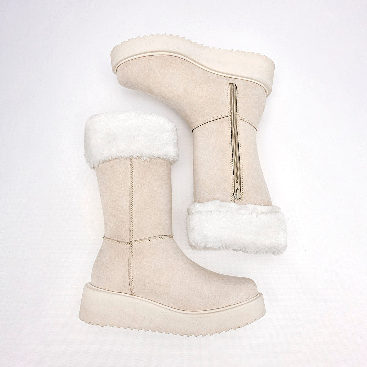 Been Class Bota con peluche para mujer