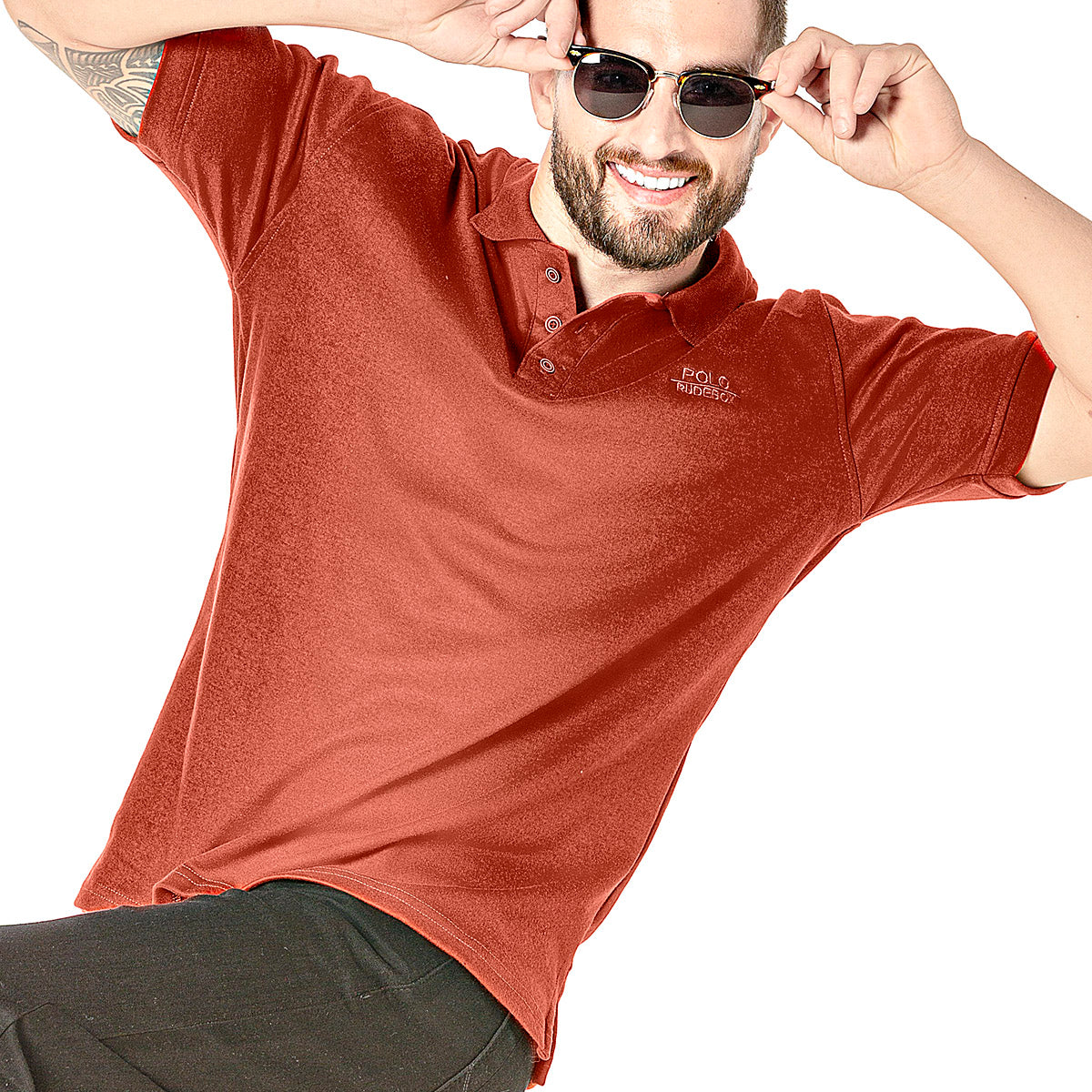 Blue Blood Playera tipo polo para hombre