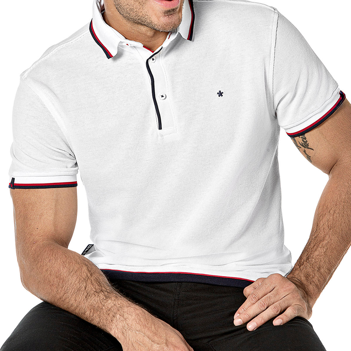 Mora Urban Playera tipo polo para hombre