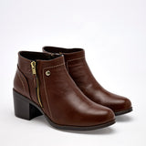 Botín de piel para Mujer Moramora