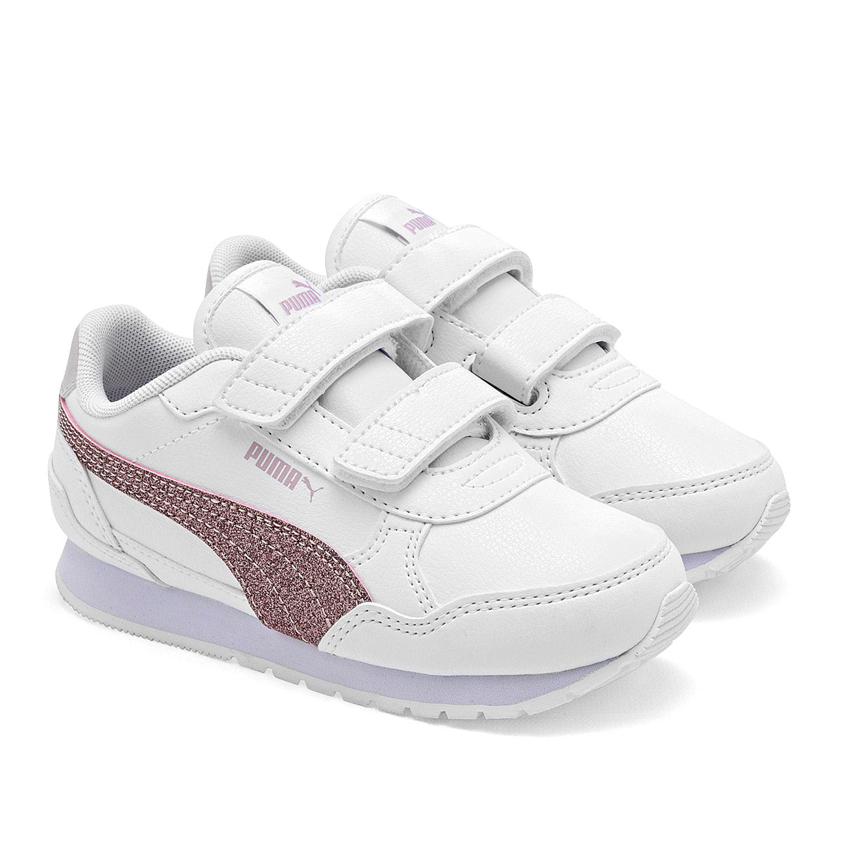 Tenis St Runner V4 Sl Glitter V Puma para Niña