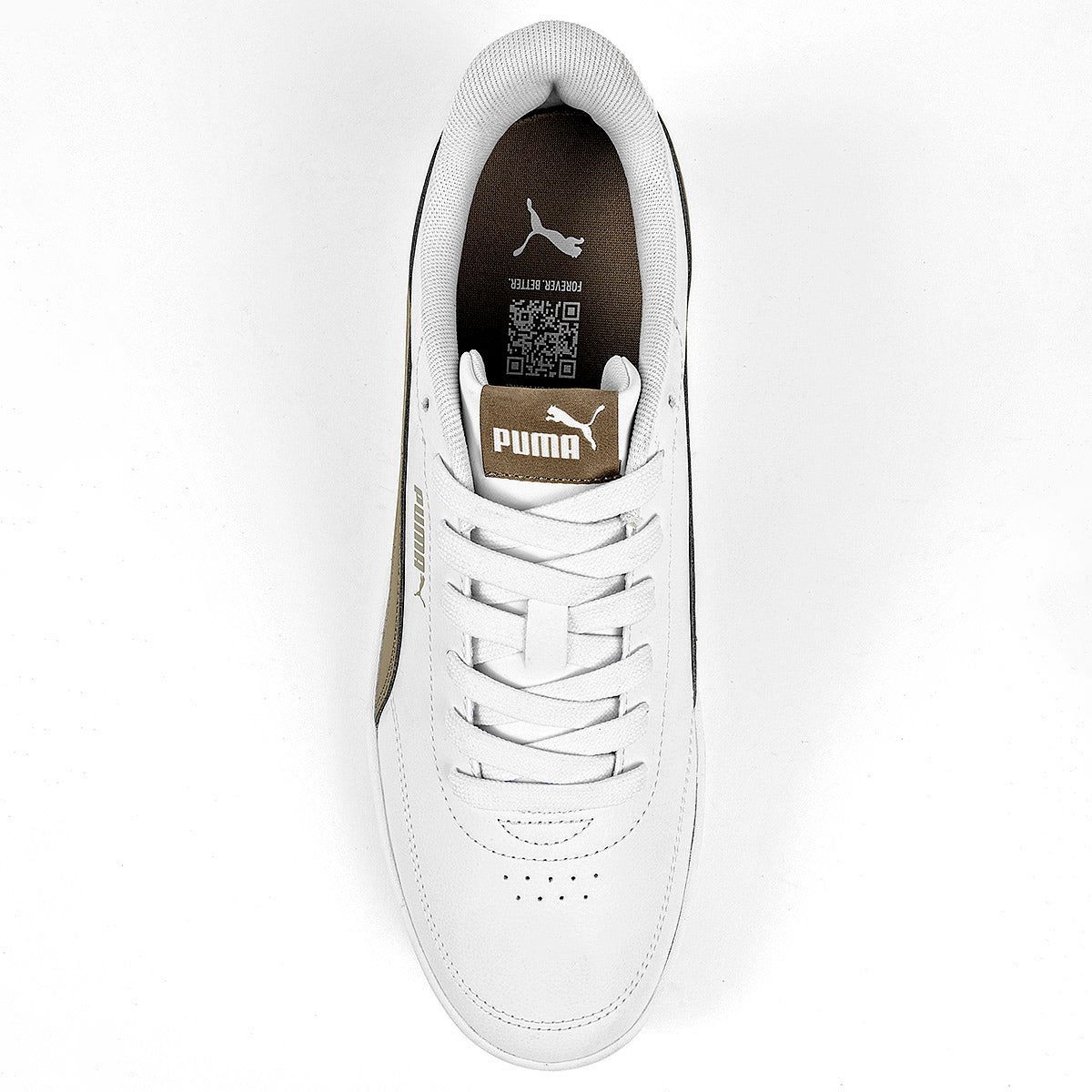 Puma Court Classic Clean Tenis urbano para hombre