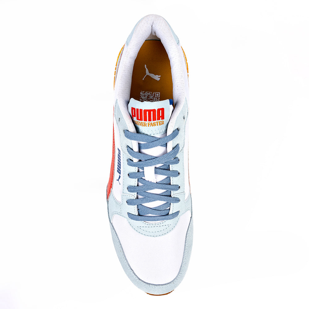 Puma St Runner V4 L Retro Run Tenis urbano para hombre