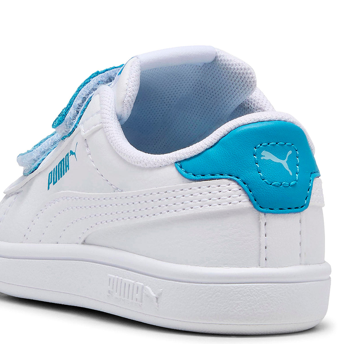 Tenis Smash 3.0 L Glitter Velcro Puma para Niña