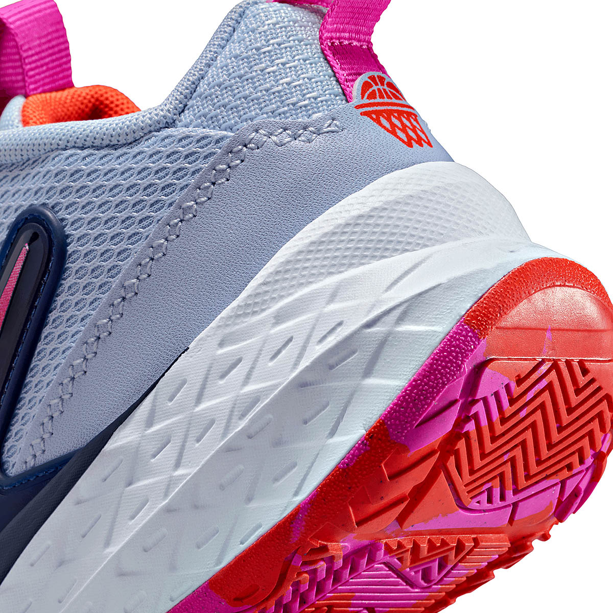 Tenis Team Hustle D 12 (PS) Nike para Niña
