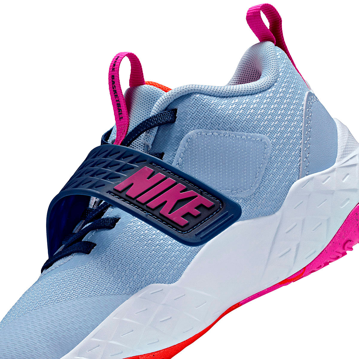 Tenis Team Hustle D 12 (PS) Nike para Niña
