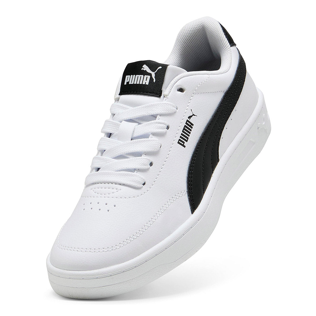 Puma Court Classic Clean Jr Tenis urbano para joven