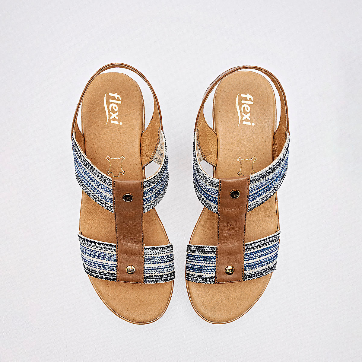 Sandalia con cuña Flexi para Mujer