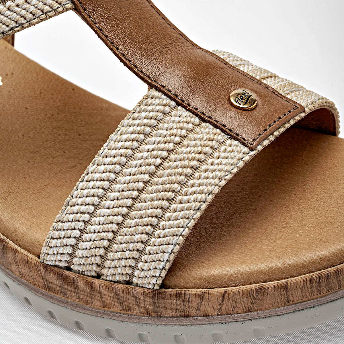 Sandalia con cuña Flexi para Mujer