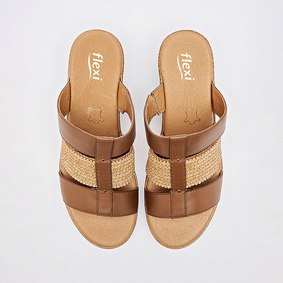 Sandalia con cuña Flexi para Mujer
