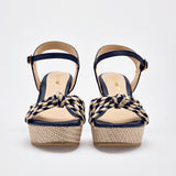 Sandalia con cuña Moramora para Mujer