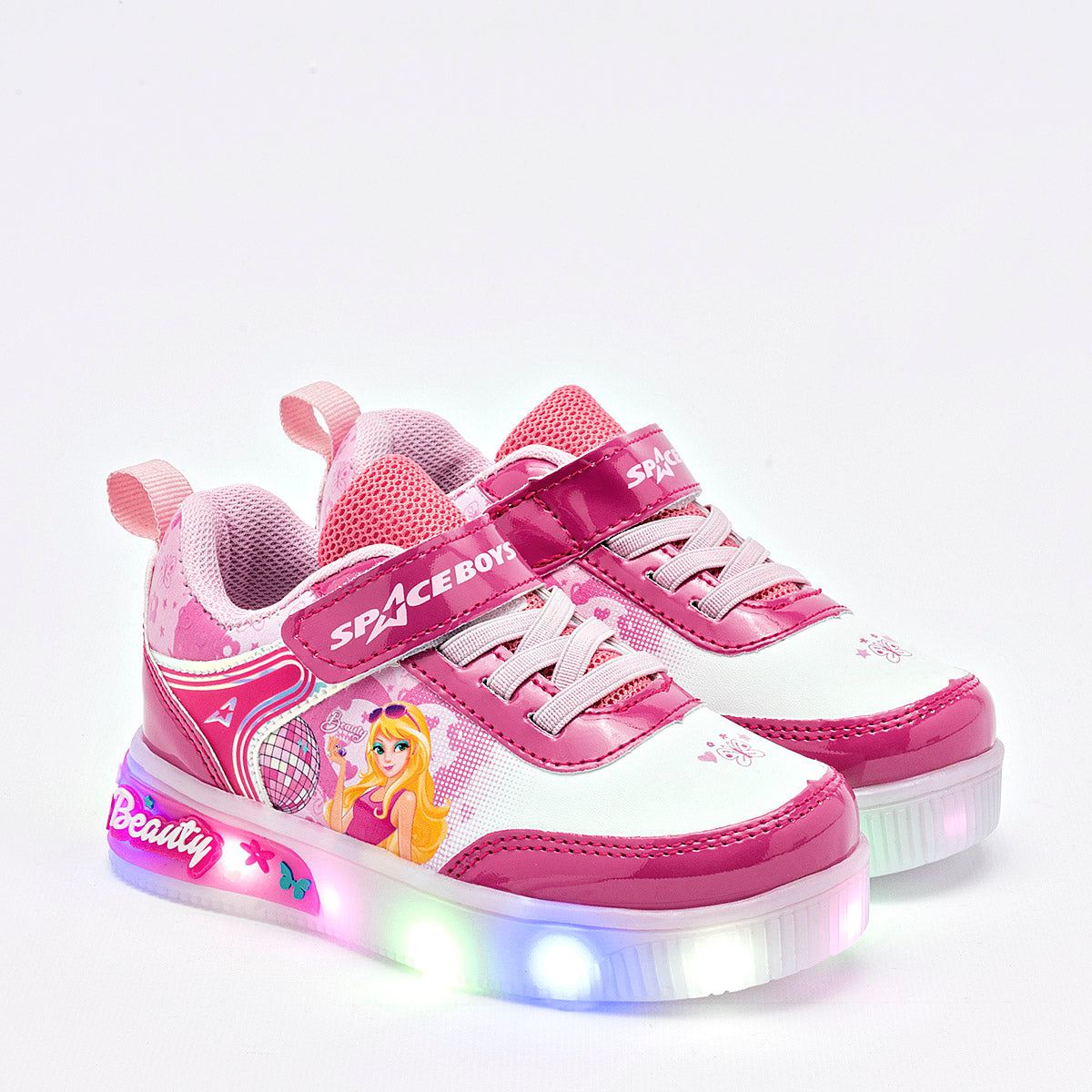 Tenis con luces Space Boys para Preescolar Niña