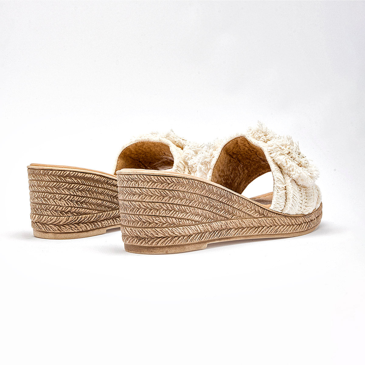 Sandalia con cuña Mora Tierra para Mujer