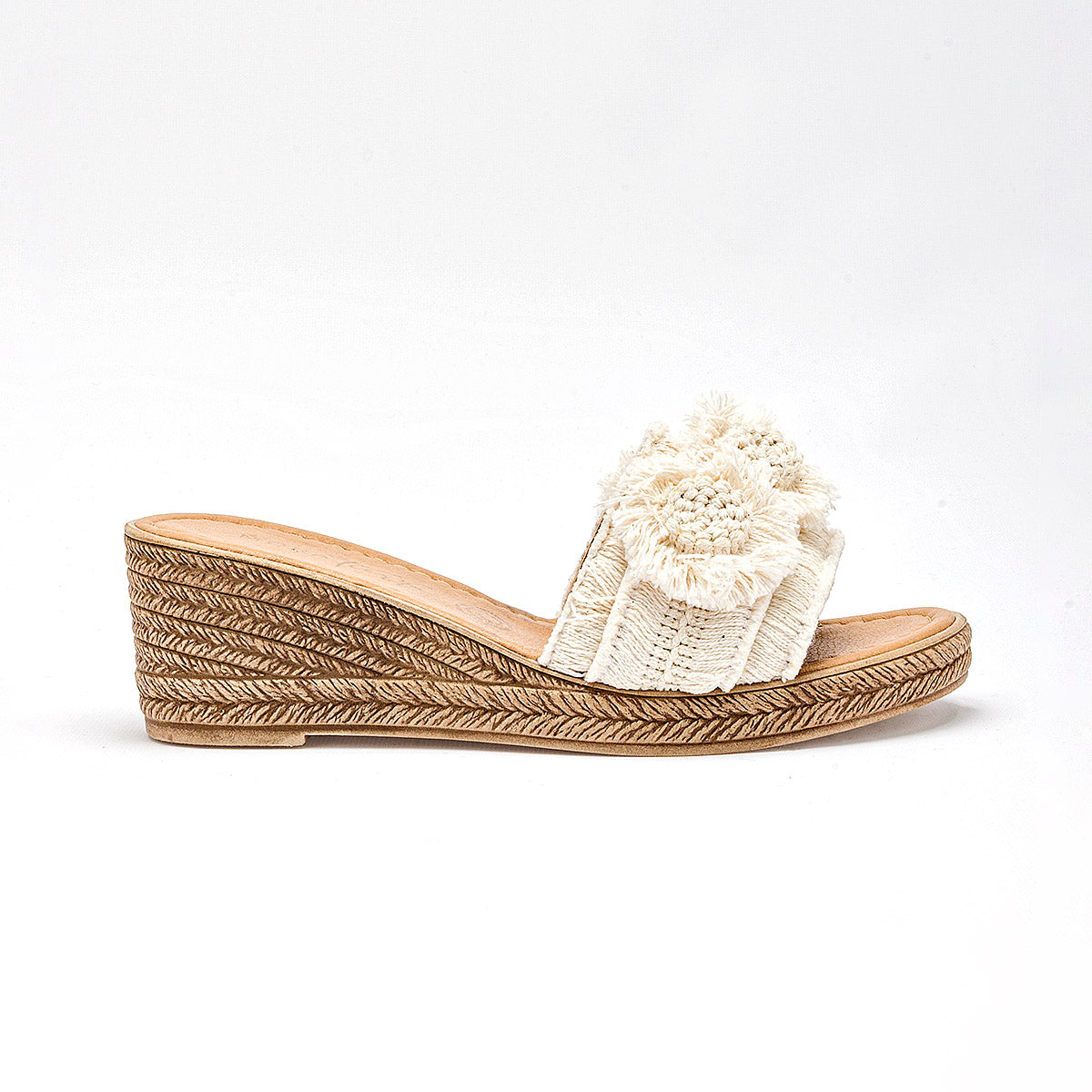 Sandalia con cuña Mora Tierra para Mujer
