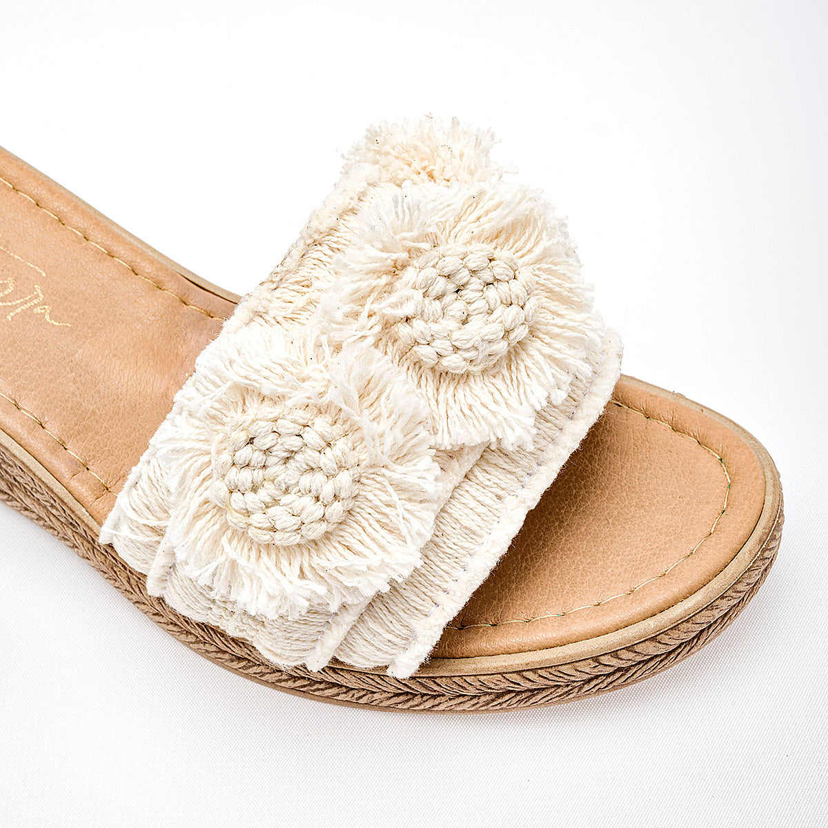 Sandalia con cuña Mora Tierra para Mujer