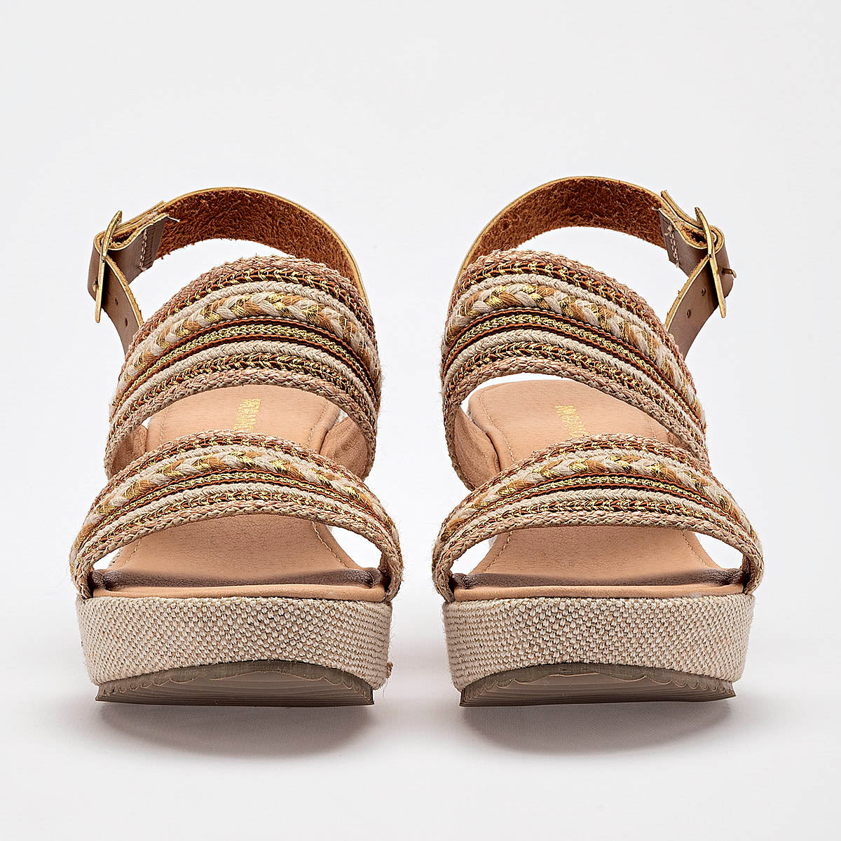 Sandalia con cuña Moramora para Mujer