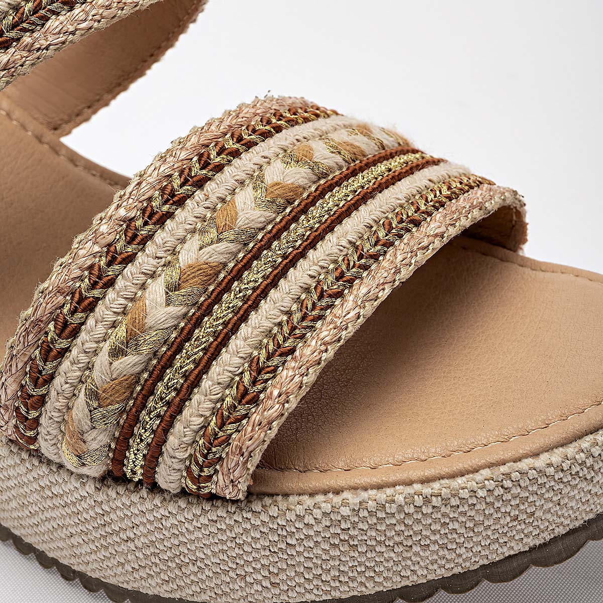 Sandalia con cuña Moramora para Mujer